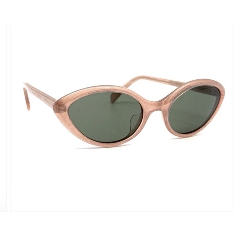 New, CELINE Cat Eye Sunglasses CL40264U 74N Authentic 57 20 40 3C Pink Green - Picture 14 of 16
